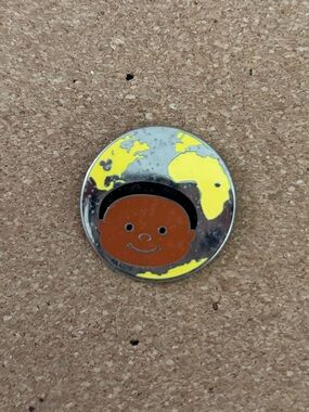 Disney Small World African Boy Face Trading Pin